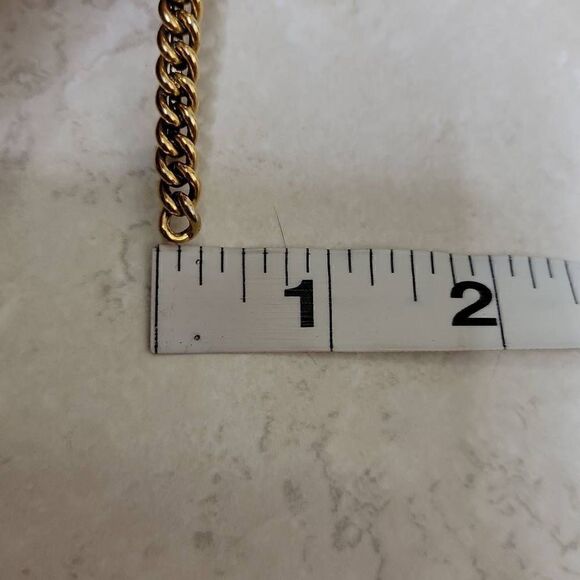 Freirich Gold Bar Chain Link Brooch Pin - Picture 6 of 10